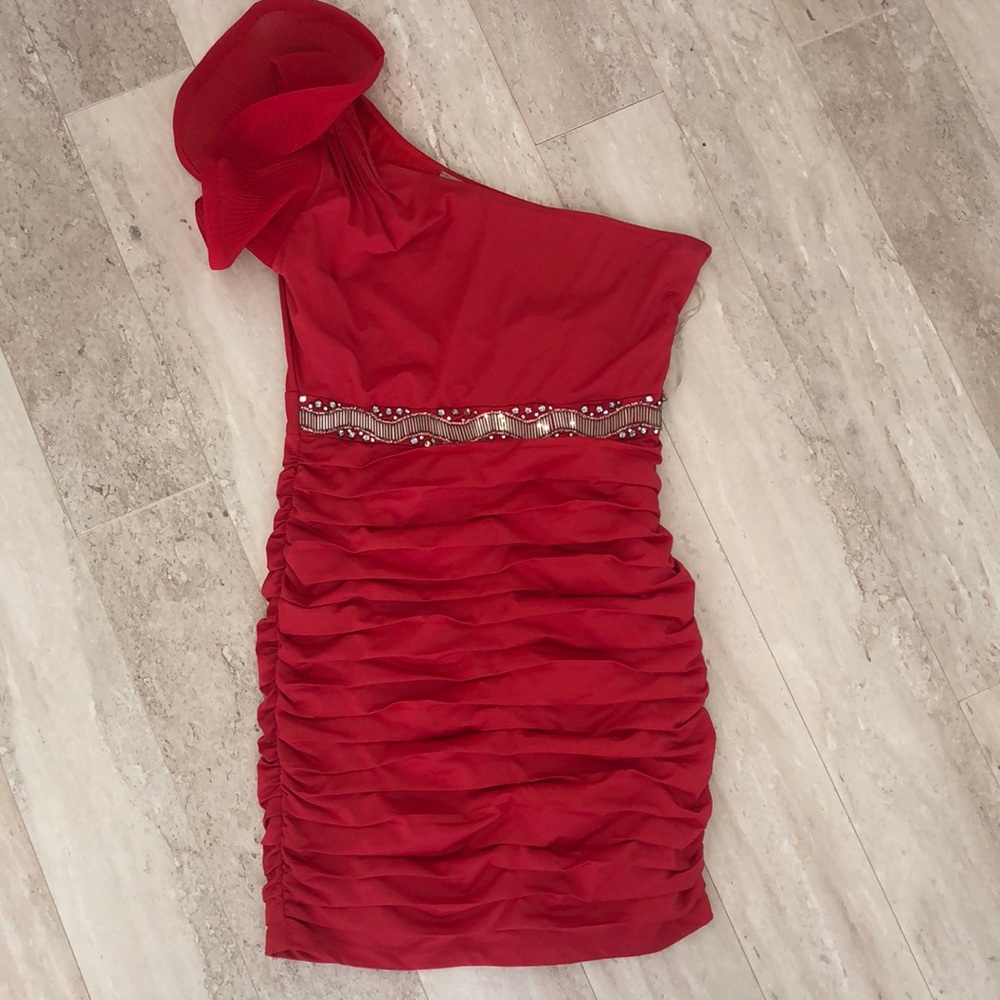 Red dress